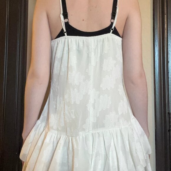 White Mini Dress - Picture 2 of 4